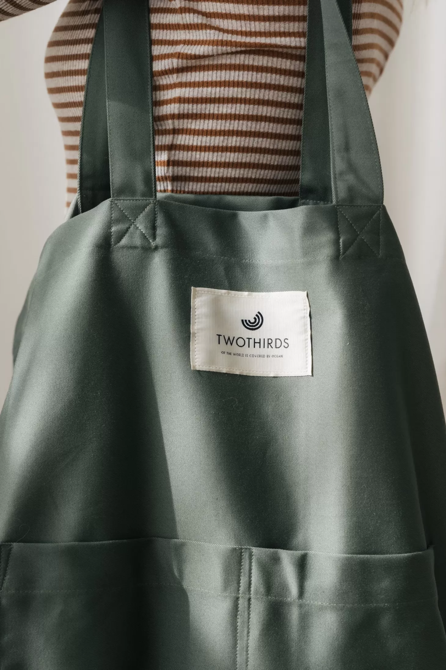 Best Twothirds Basic Tote Bag-Washed Green