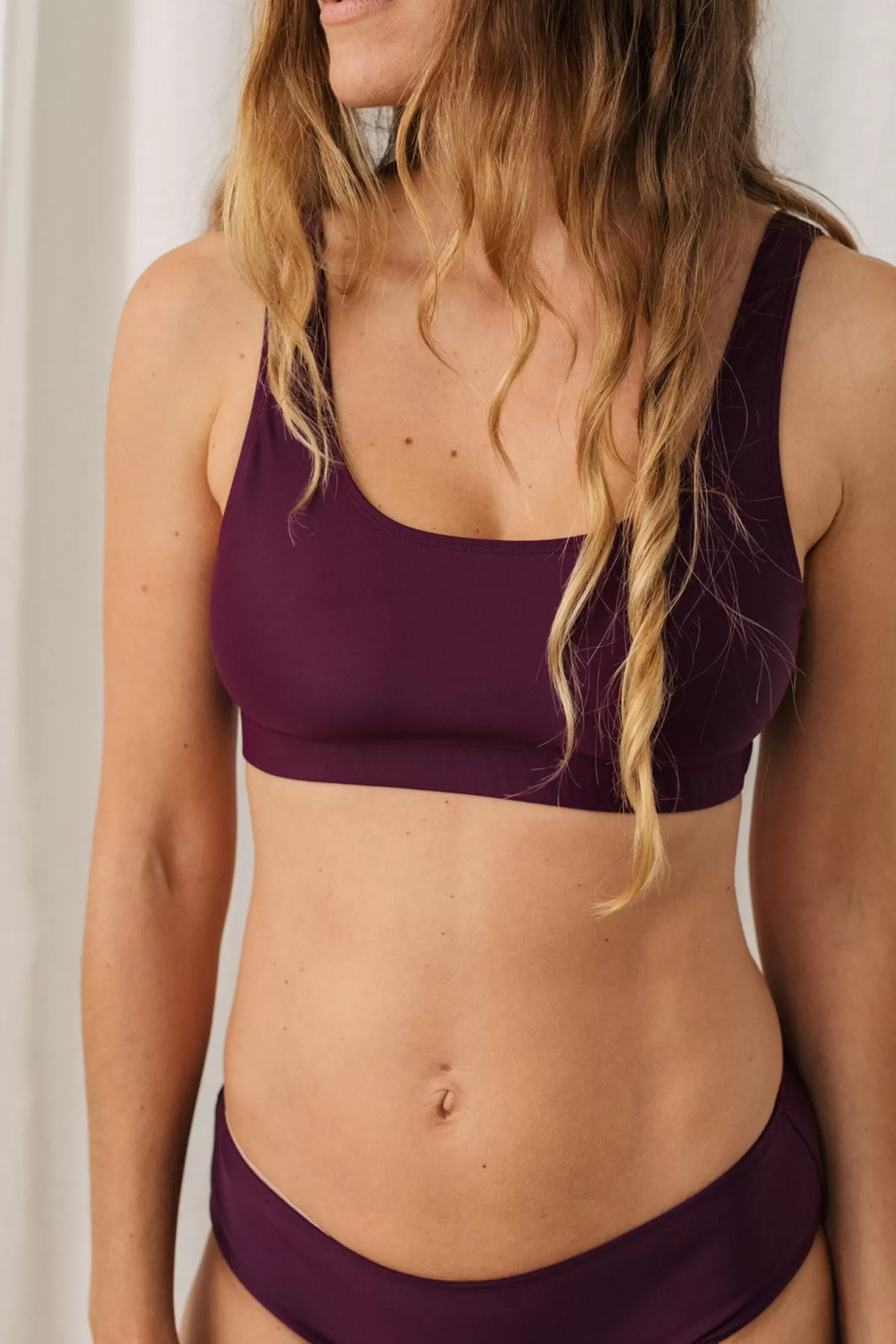 Shop Twothirds Kassia Top-Grape