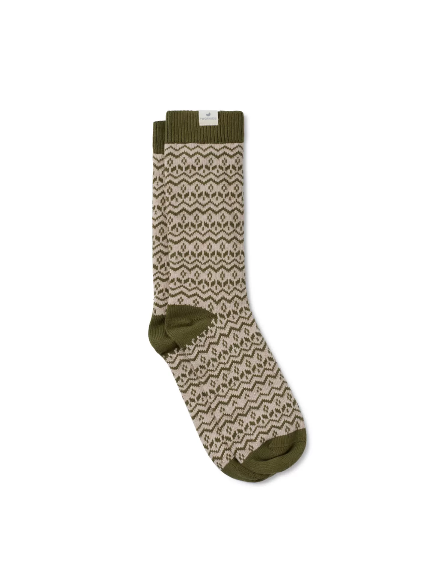 New Twothirds Kikai-Green Jacquard