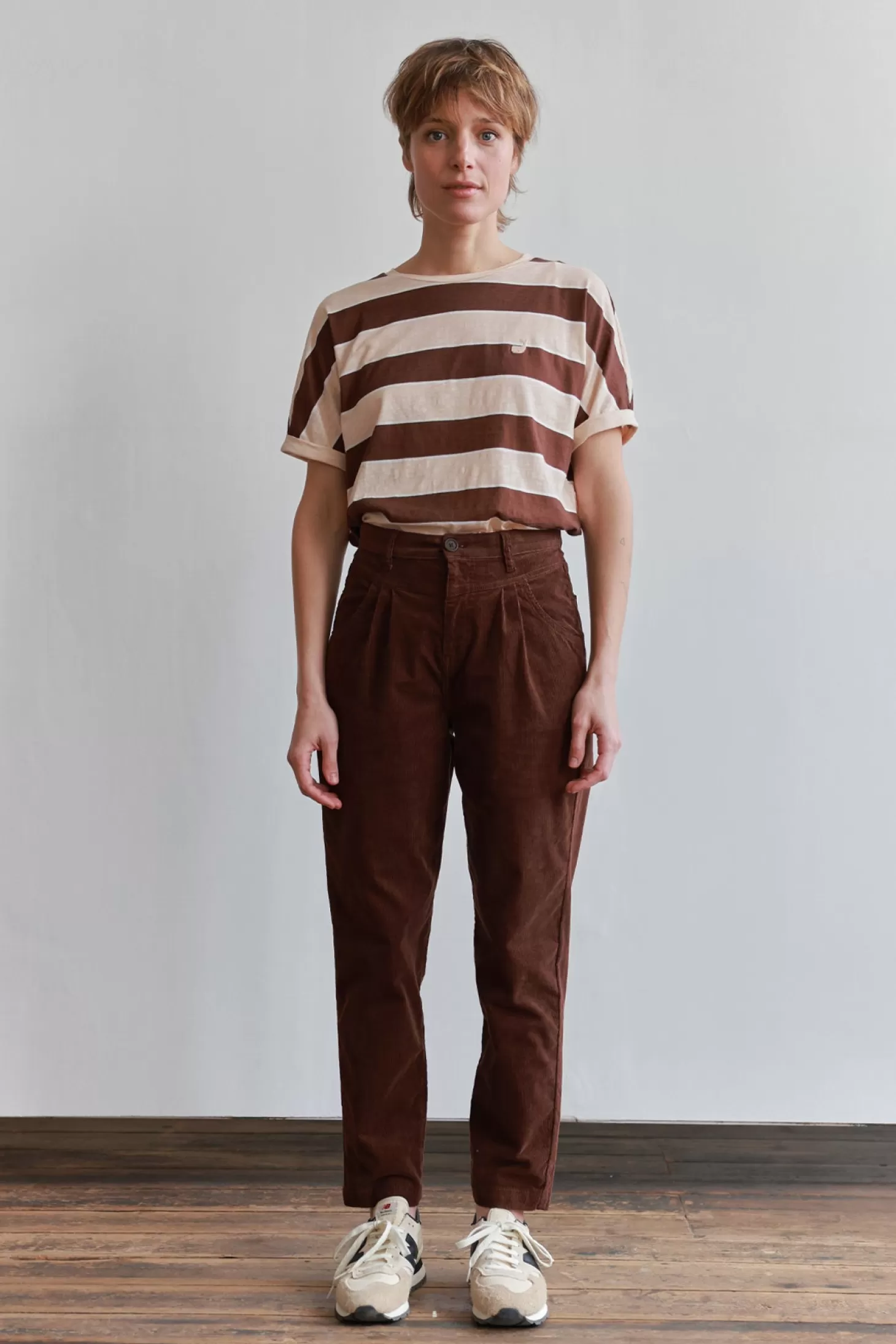 Flash Sale Twothirds Oxna-Hot Chocolate Stripes