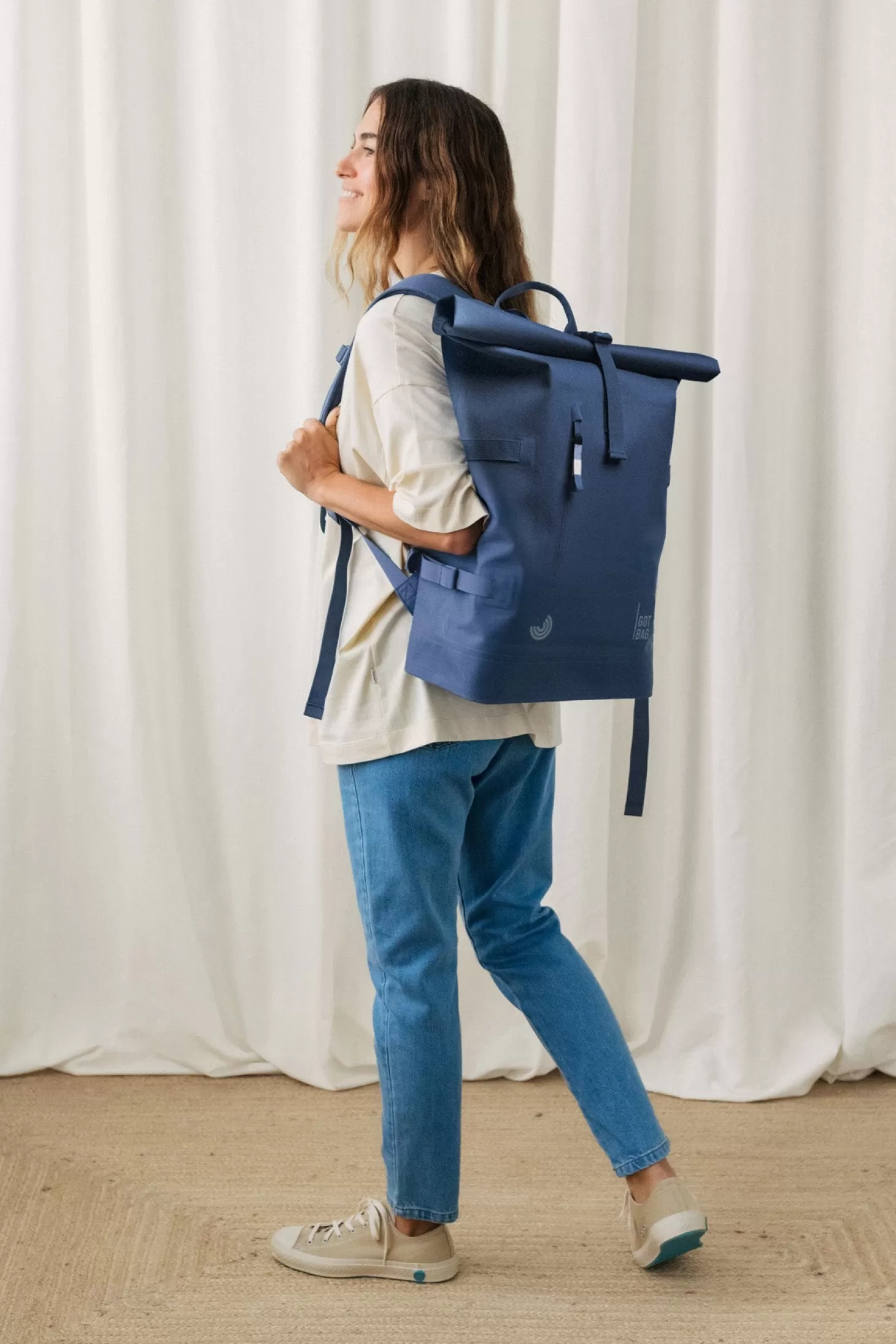 Outlet Twothirds Rolltop Got Bag-Ocean Blue