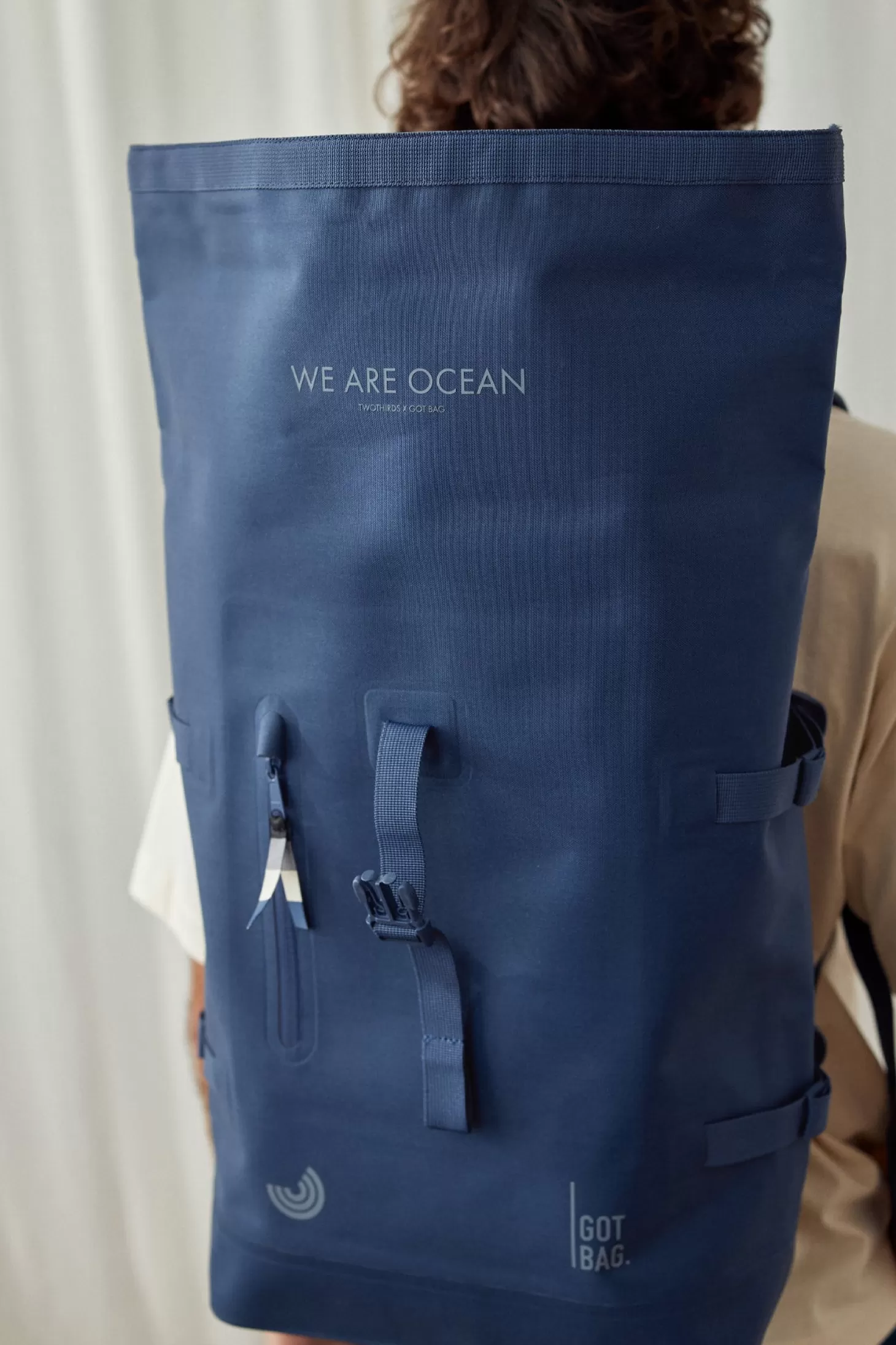 Outlet Twothirds Rolltop Got Bag-Ocean Blue