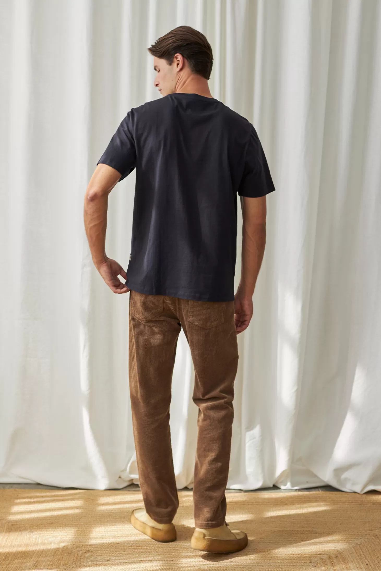 Best Twothirds The Organic Cotton Tee-Dark Navy