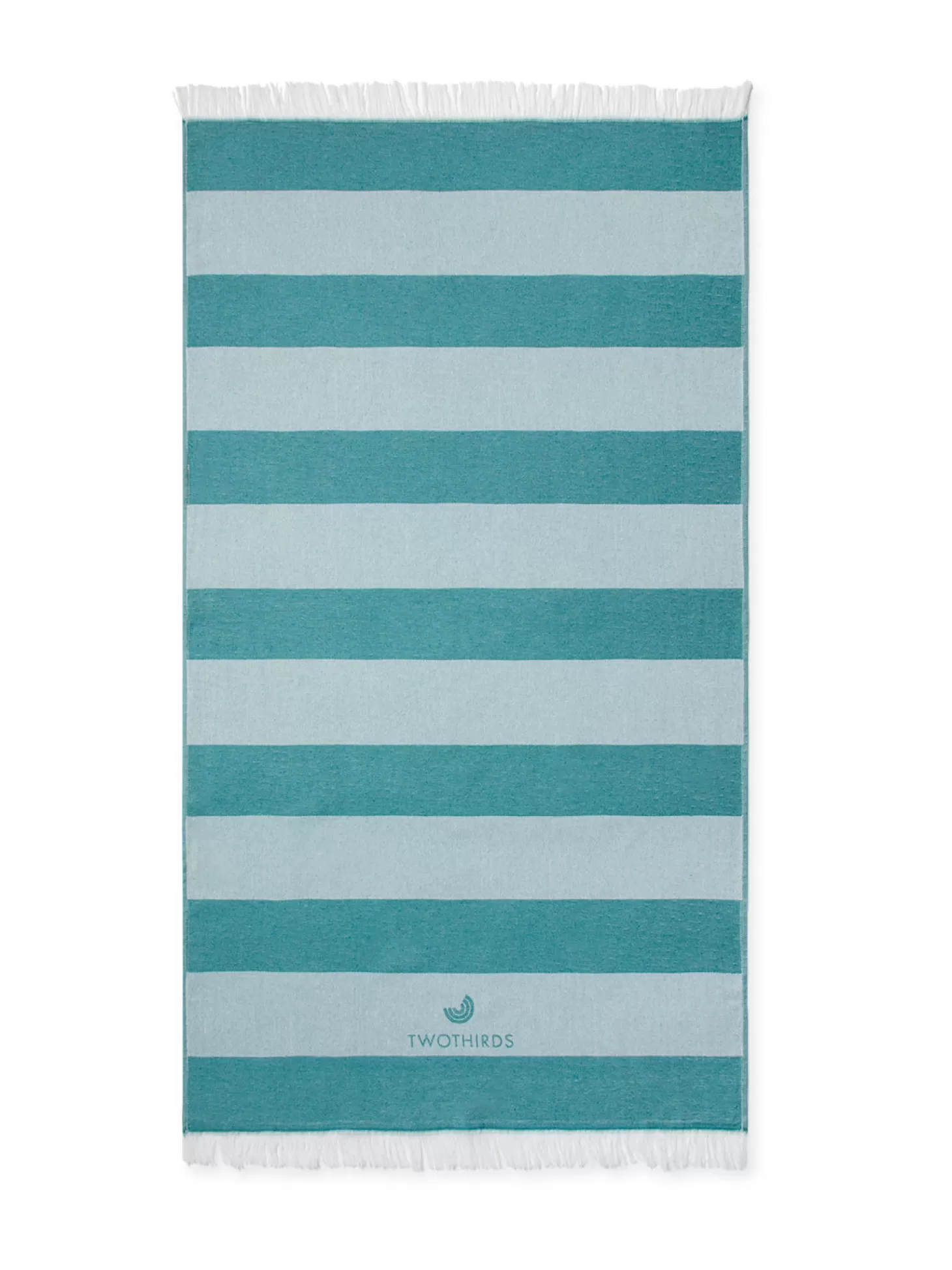 Best Twothirds Travel Towel Big Stripes-Turquoise