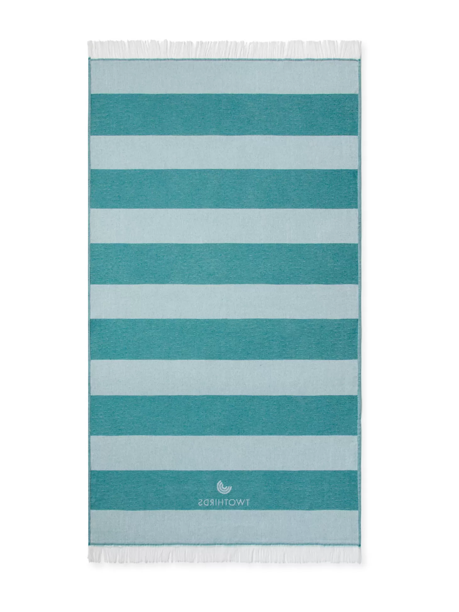 Best Twothirds Travel Towel Big Stripes-Turquoise